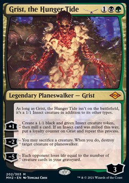 Grist, the Hunger Tide⁣ - Modern Horizons 2⁣ (Mythic)⁣ [202]