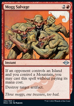 Mogg Salvage (V.1)⁣ - Modern Horizons 2⁣ (Uncommon)⁣ [282]