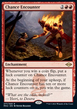 Chance Encounter (V.1)⁣ - Modern Horizons 2⁣ (Rare)⁣ [277]
