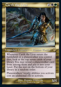 Carth the Lion (V.1)⁣ - Modern Horizons 2: Extras⁣ (Rare)⁣ [418]