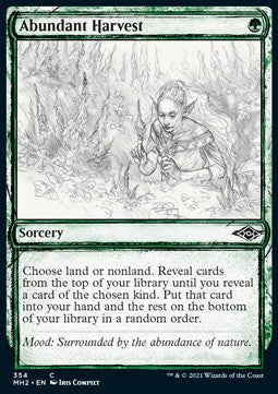 Abundant Harvest⁣ - Modern Horizons 2: Extras⁣ (Common)⁣ [354]