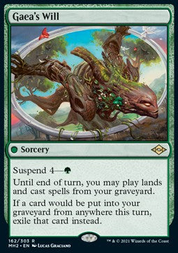Gaea's Will⁣ - Modern Horizons 2⁣ (Rare)⁣ [162]
