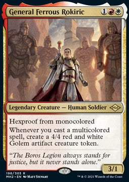 General Ferrous Rokiric⁣ - Modern Horizons 2⁣ (Rare)⁣ [198]