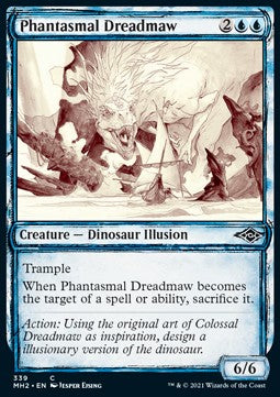 Phantasmal Dreadmaw⁣ - Modern Horizons 2: Extras⁣ (Common)⁣ [339]