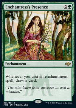 Enchantress's Presence (V.1)⁣ - Modern Horizons 2⁣ (Rare)⁣ [283]