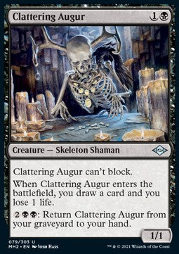 Clattering Augur⁣ - Modern Horizons 2⁣ (Uncommon)⁣ [79]