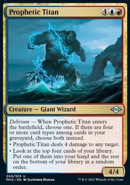 Prophetic Titan⁣ - Modern Horizons 2⁣ (Uncommon)⁣ [209]