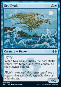 Sea Drake (V.1)⁣ - Modern Horizons 2⁣ (Uncommon)⁣ [268]