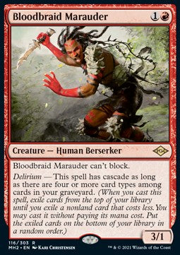 Bloodbraid Marauder⁣ - Modern Horizons 2⁣ (Rare)⁣ [116]