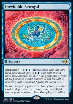 Inevitable Betrayal⁣ - Modern Horizons 2⁣ (Rare)⁣ [47]