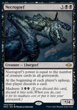 Necrogoyf⁣ - Modern Horizons 2⁣ (Rare)⁣ [93]