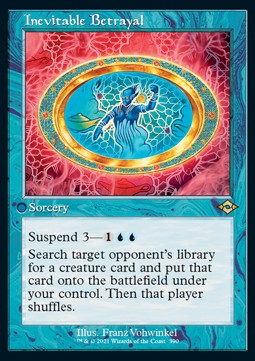 Inevitable Betrayal (V.1)⁣ - Modern Horizons 2: Extras⁣ (Rare)⁣ [390]