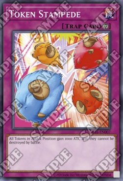 Token Stampede⁣ - OTS Tournament Pack 16⁣ (Super Rare)⁣ [007]