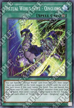 Virtual World Gate - Qinglong⁣ - OTS Tournament Pack 16⁣ (Super Rare)⁣ [011]