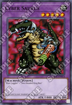 Cyber Saurus⁣ - OTS Tournament Pack 16⁣ (Common)⁣ [014]