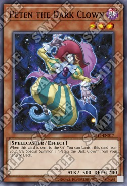 Peten the Dark Clown⁣ - OTS Tournament Pack 16⁣ (Common)⁣ [017]