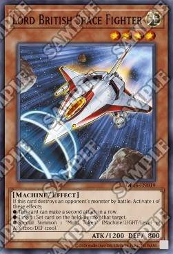 Lord British Space Fighter⁣ - OTS Tournament Pack 16⁣ (Common)⁣ [019]