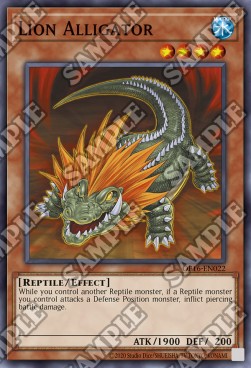 Lion Alligator⁣ - OTS Tournament Pack 16⁣ (Common)⁣ [022]