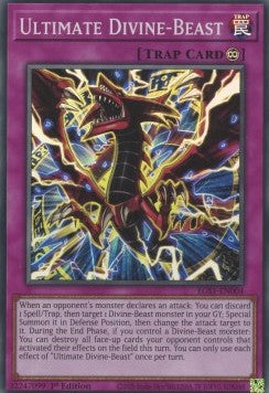 Ultimate Divine-Beast⁣ - Egyptian God Deck: Slifer the Sky Dragon⁣ (Super Rare)⁣ [004]