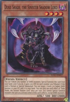 Duke Shade, the Sinister Shadow Lord⁣ - Egyptian God Deck: Slifer the Sky Dragon⁣ (Common)⁣ [017]