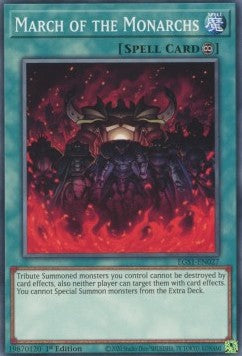 March of the Monarchs⁣ - Egyptian God Deck: Slifer the Sky Dragon⁣ (Common)⁣ [027]