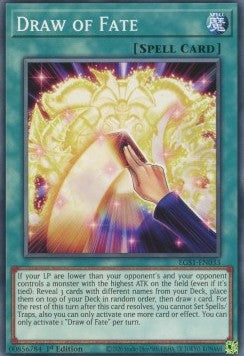 Draw of Fate⁣ - Egyptian God Deck: Slifer the Sky Dragon⁣ (Common)⁣ [033]