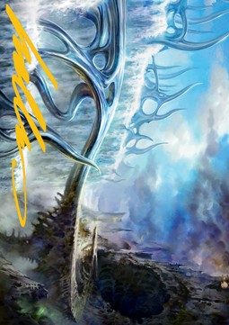 Art Series: Mistvault Bridge (V.2)⁣ - Modern Horizons 2: Extras⁣ (Tip Card)⁣ [A75]
