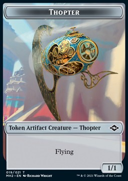 Thopter Token (Artifact 1/1)⁣ - Modern Horizons 2: Extras⁣ (Token)⁣ [T19]