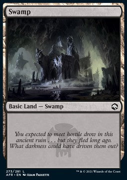 Swamp (V.4)⁣ - Adventures in the Forgotten Realms⁣ (Land)⁣ [273]