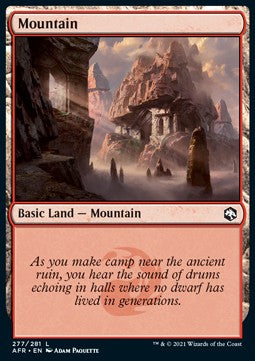Mountain (V.4)⁣ - Adventures in the Forgotten Realms⁣ (Land)⁣ [277]
