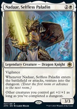 Nadaar, Selfless Paladin⁣ - Adventures in the Forgotten Realms⁣ (Rare)⁣ [27]