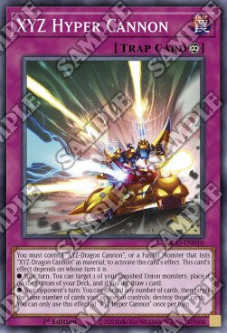 XYZ Hyper Cannon⁣ - King's Court⁣ (Super Rare)⁣ [010]