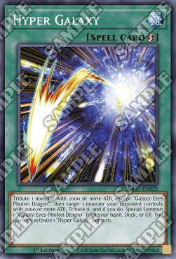 Hyper Galaxy (V.1 - Super Rare)⁣ - King's Court⁣ (Super Rare)⁣ [021]