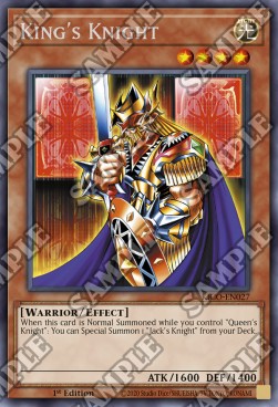King's Knight (V.1 - Rare)⁣ - King's Court⁣ (Rare)⁣ [027]