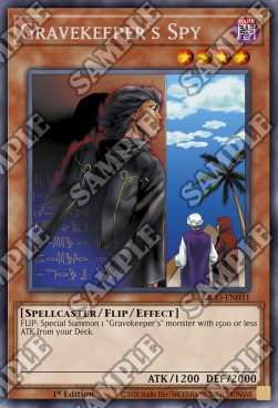 Gravekeeper's Spy⁣ - King's Court⁣ (Rare)⁣ [031]