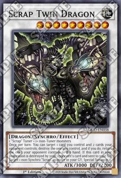 Scrap Twin Dragon⁣ - King's Court⁣ (Super Rare)⁣ [038]