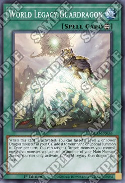 World Legacy Guardragon⁣ - King's Court⁣ (Super Rare)⁣ [056]