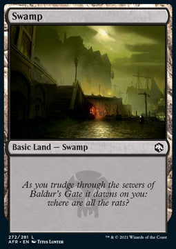 Swamp (V.3)⁣ - Adventures in the Forgotten Realms⁣ (Land)⁣ [272]