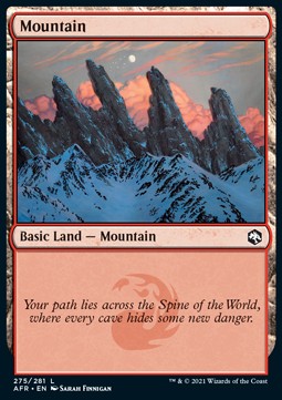 Mountain (V.2)⁣ - Adventures in the Forgotten Realms⁣ (Land)⁣ [275]