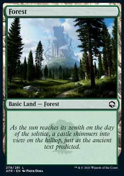 Forest (V.1)⁣ - Adventures in the Forgotten Realms⁣ (Land)⁣ [278]