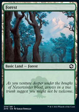 Forest (V.2)⁣ - Adventures in the Forgotten Realms⁣ (Land)⁣ [279]