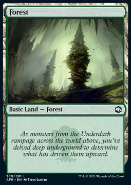 Forest (V.3)⁣ - Adventures in the Forgotten Realms⁣ (Land)⁣ [280]