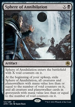 Sphere of Annihilation⁣ - Adventures in the Forgotten Realms⁣ (Rare)⁣ [121]