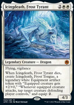 Icingdeath, Frost Tyrant⁣ - Adventures in the Forgotten Realms⁣ (Mythic)⁣ [20]