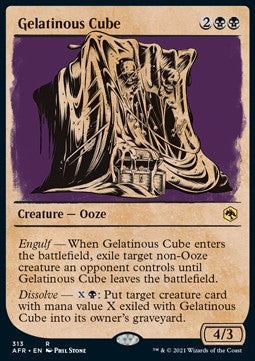 Gelatinous Cube⁣ - Adventures in the Forgotten Realms: Extras⁣ (Rare)⁣ [313]