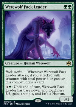 Werewolf Pack Leader⁣ - Adventures in the Forgotten Realms⁣ (Rare)⁣ [211]