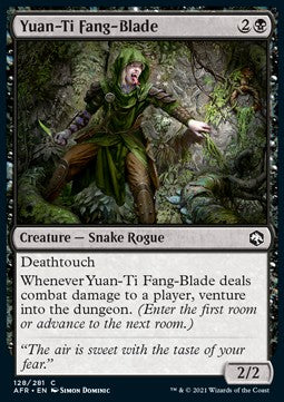 Yuan-Ti Fang-Blade⁣ - Adventures in the Forgotten Realms⁣ (Common)⁣ [128]
