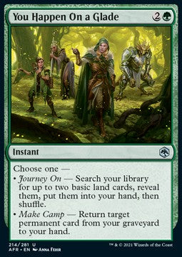 You Happen On a Glade⁣ - Adventures in the Forgotten Realms⁣ (Uncommon)⁣ [214]