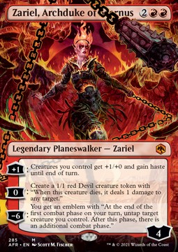 Zariel, Archduke of Avernus⁣ - Adventures in the Forgotten Realms: Extras⁣ (Mythic)⁣ [285]