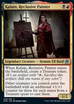 Kalain, Reclusive Painter⁣ - Adventures in the Forgotten Realms⁣ (Uncommon)⁣ [225]